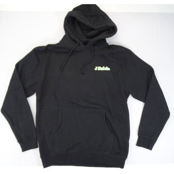 New J Balvin Tropical Hoodie Tour Concert Sweatshirt Black Reggaetón Lightning - Picture 2 of 4